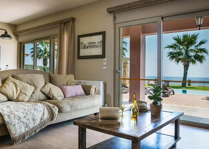 Astounding Seafront Kefalonia 3 Bedrooms Alegria Private Pool * Minia