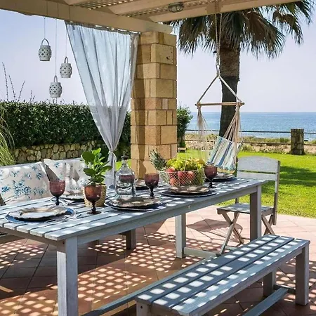 Astounding Seafront Kefalonia 3 Bedrooms Alegria Private Pool Villa Miniá