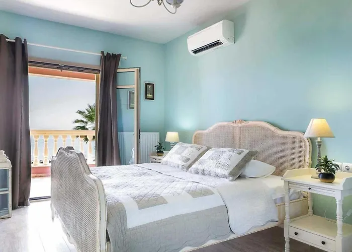 Astounding Seafront Kefalonia 3 Bedrooms Alegria Private Pool&amazing Sea Views Minies Villa Minia