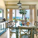 Astounding Seafront Kefalonia 3 Bedrooms Alegria Private Pool Вилла Миния